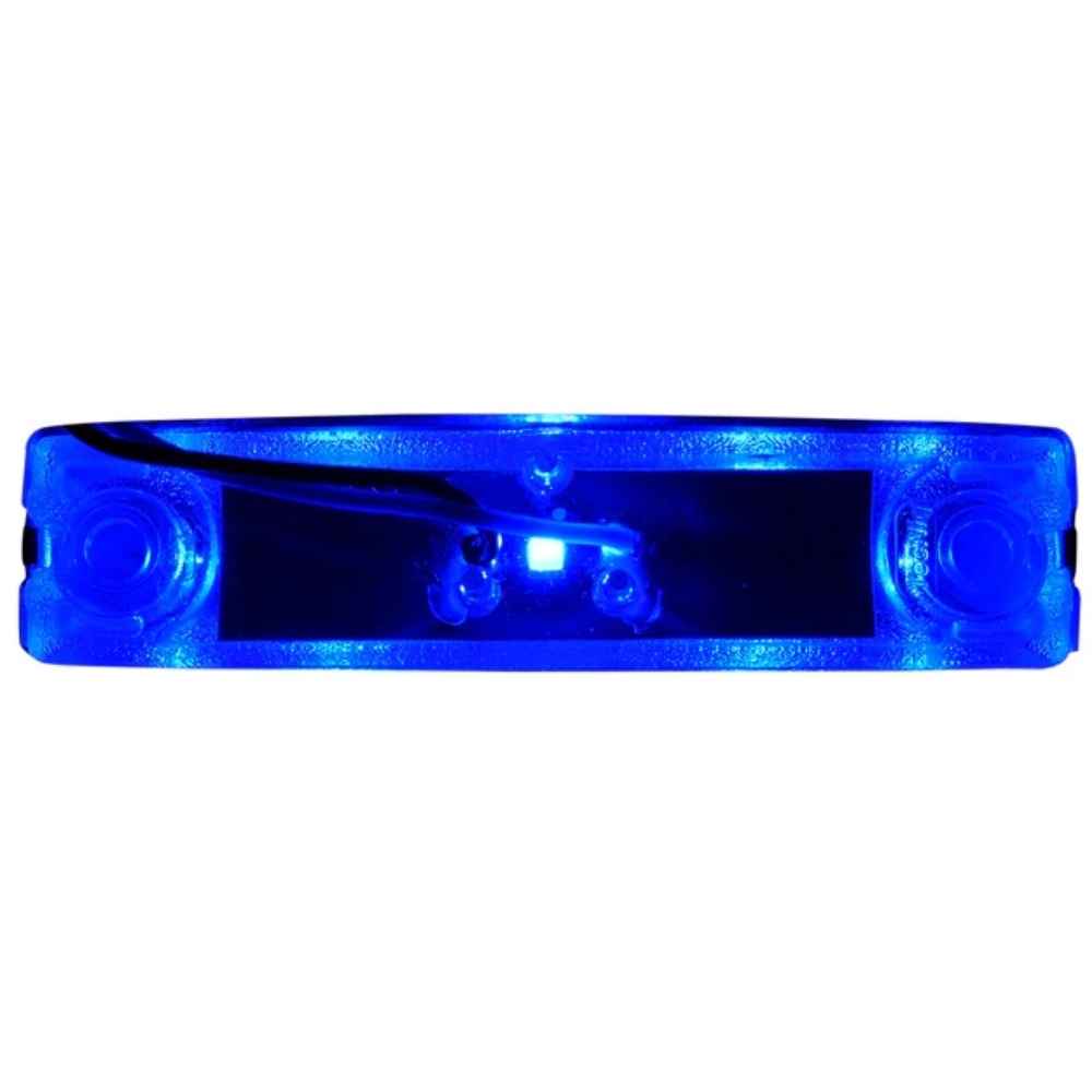 Blue LED light bar TecNiq M07 on a white background