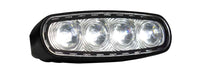 Car fog light with four clear lenses on a white background