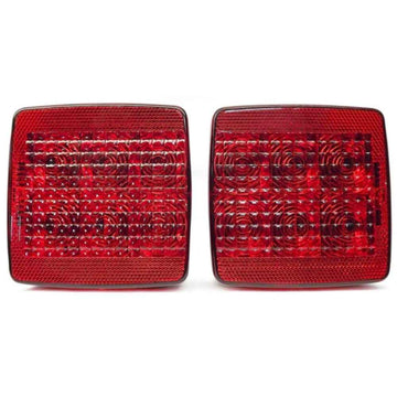 Red TecNiq T85 : 4" Eight Function Box Tail Light