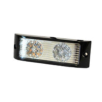 SoundOff 18 LED Replacement Corner Module w/ White Alley (driver rear or passenger front) for Exterior Lightbar, 10-16v