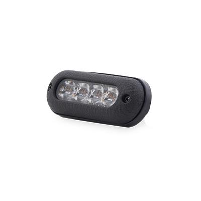 SoundOff 8 LED 3" Corner Module for mpower® Exterior Lightbar, Stealth Lens