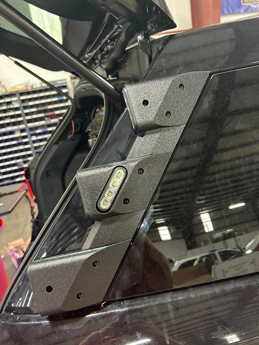 SoundOff Signal D-Pillar Tinnerman Clip compatible with 3" mpower® stud and quick mount Fascia lights