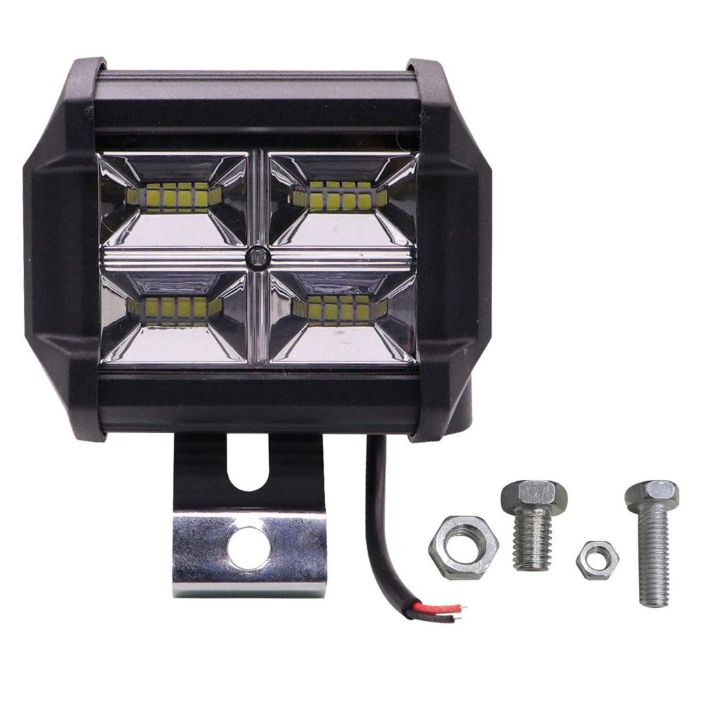 SoundOff 18 LED Replacement Corner Module w/ White Alley (driver rear or passenger front) for Exterior Lightbar, 10-16v