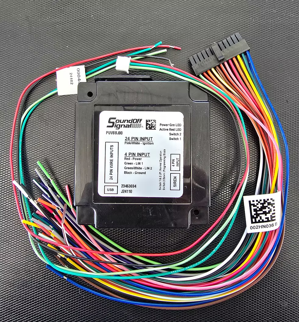 SoundOff Power Harness, 6-wire Direct Connect, for use with nFORCE® Interior Lightbar