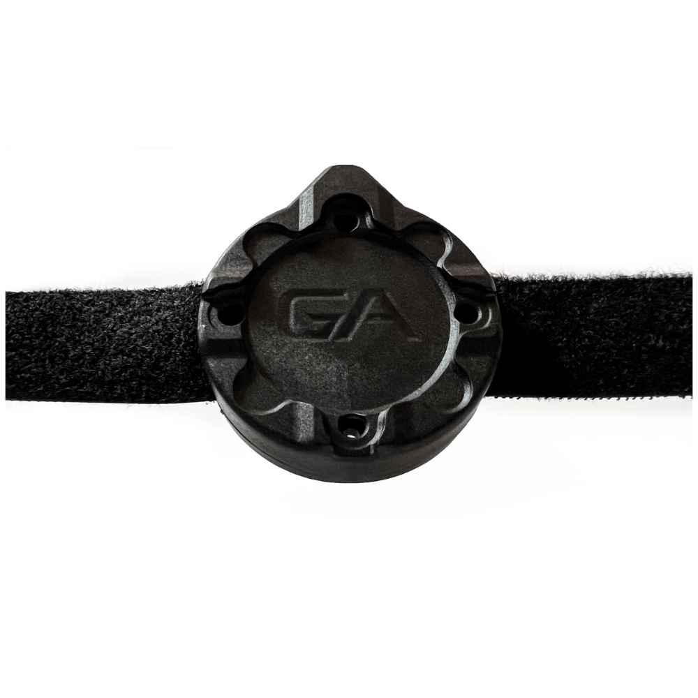 Guardian Angel Magnetic Velcro Strap Mount in black color