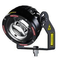 Firetech 4" Laser Cannon Light – Tight Spot – Black Housing