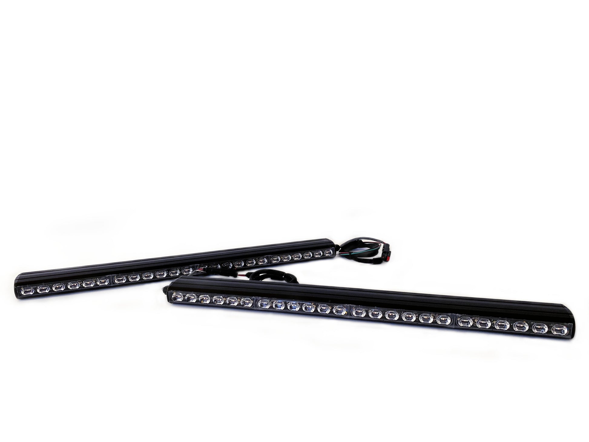 SoundOff mpower® 4" 3-wire Module, Stud Mount, for use with mpower Arrow Kit, Black Housing with Stealth Lens, 6 LED