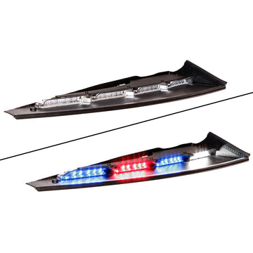 SoundOff 30 LED Replacement Corner Module (driver front or passenger rear) for Exterior Lightbar, 10-16v