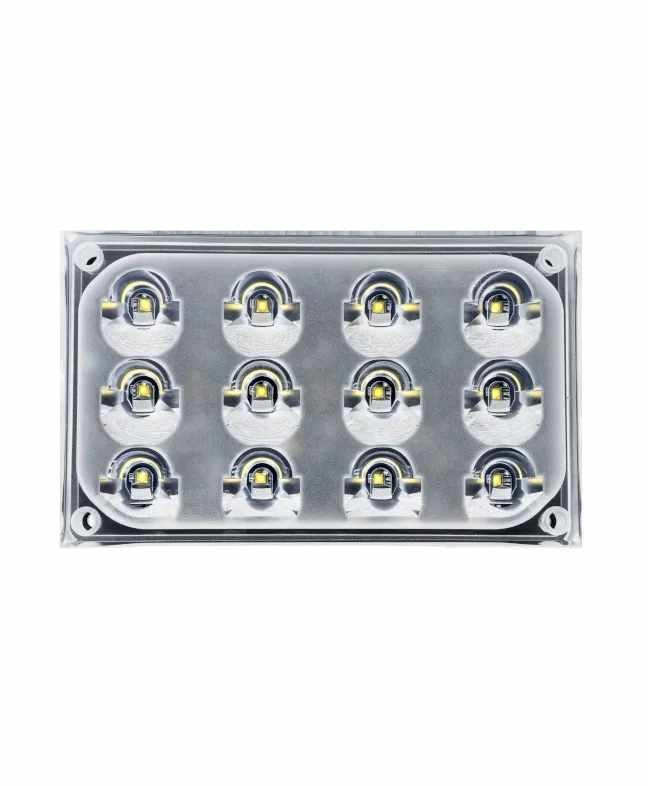 mpower 6x4 LED scene light providing bright white illumination for emergency and work vehicle applications