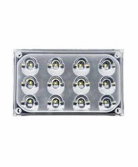 mpower 6x4 LED scene light providing bright white illumination for emergency and work vehicle applications