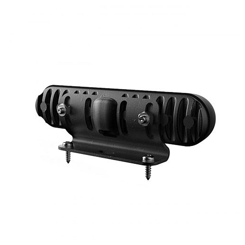 SoundOff mpower® 4" 3-Wire Light w/ Stud Mount, for use with mpower Arrow Kit, SAE Class 1 & CA Title 13, 9-32 Vdc, Black Housing, 18 LED, Tricolor - Red/Blue/White
