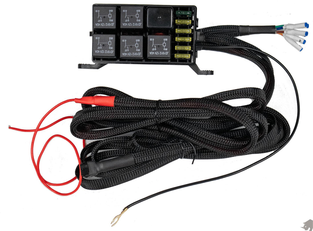 SoundOff 6 Module Harness with Endcap for Traffic Controller