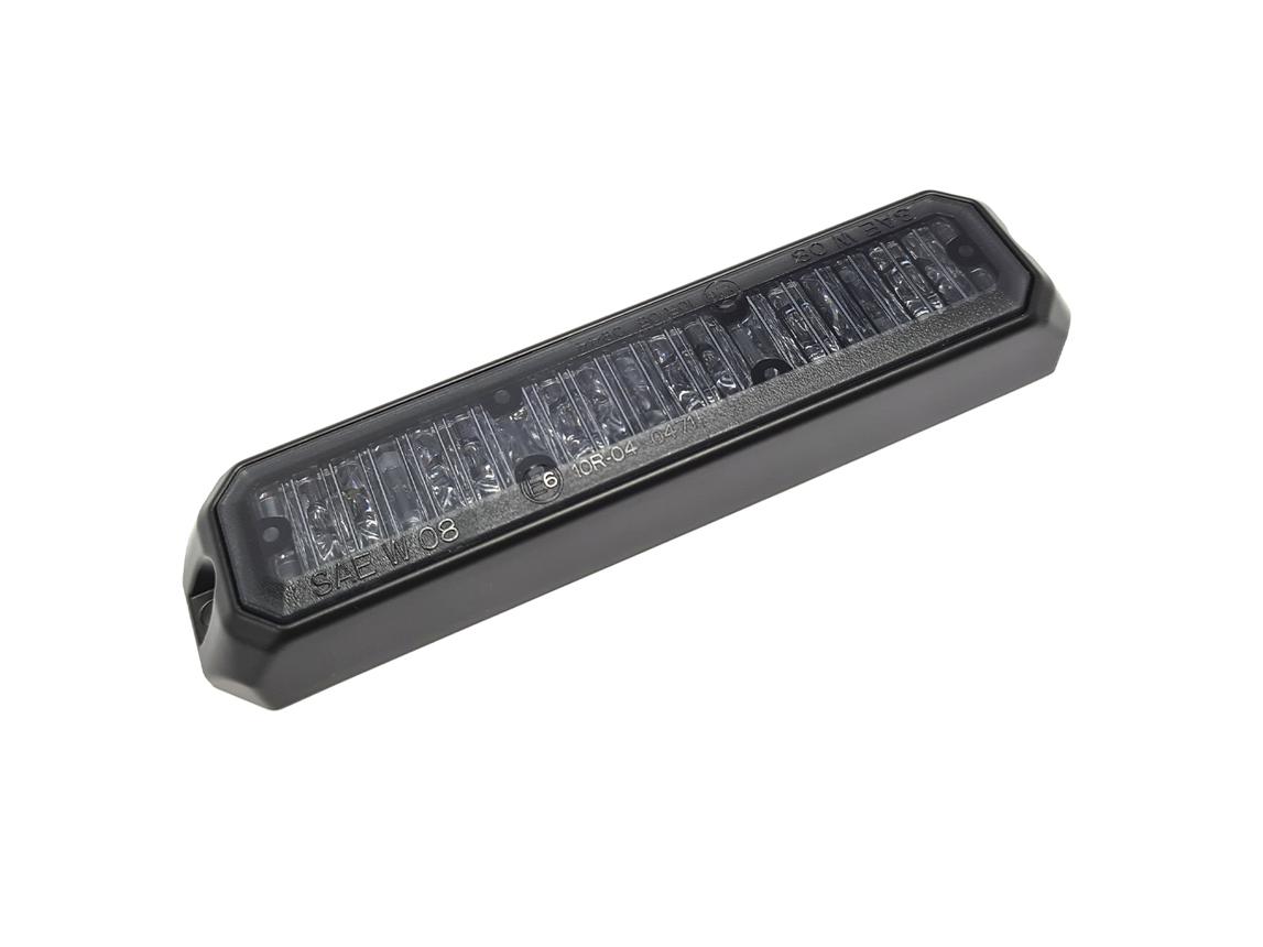 SoundOff mpower® 4" 3-wire Module, Surface Mount, for use with mpower Arrow Kit, Black Housing with Stealth Lens, 18 LED