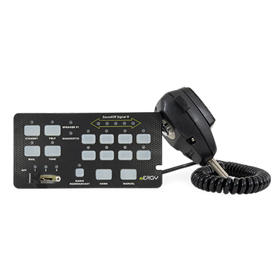 SoundOff nERGY 400 Series Remote Siren - Knob, 1 Speaker