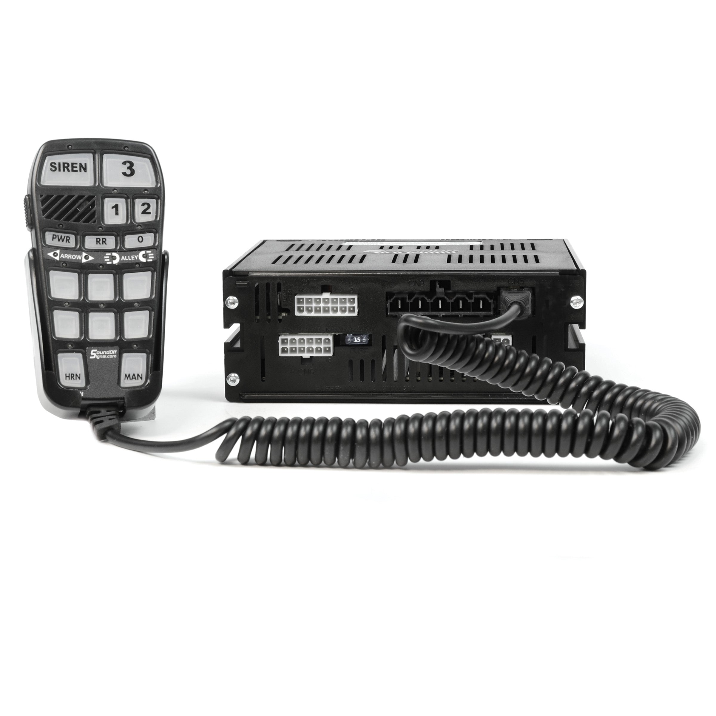 NaoFIRE SoundOff nERGY 400 Series Remote Siren - Knob, 1 Speaker