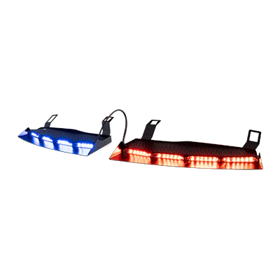 SoundOff Windshield Shroud Slide Plate w/ Hardware for nFORCE® Interior Split 2 Piece Lightbar (ENFWBFSxxx) – 4 Module Universal