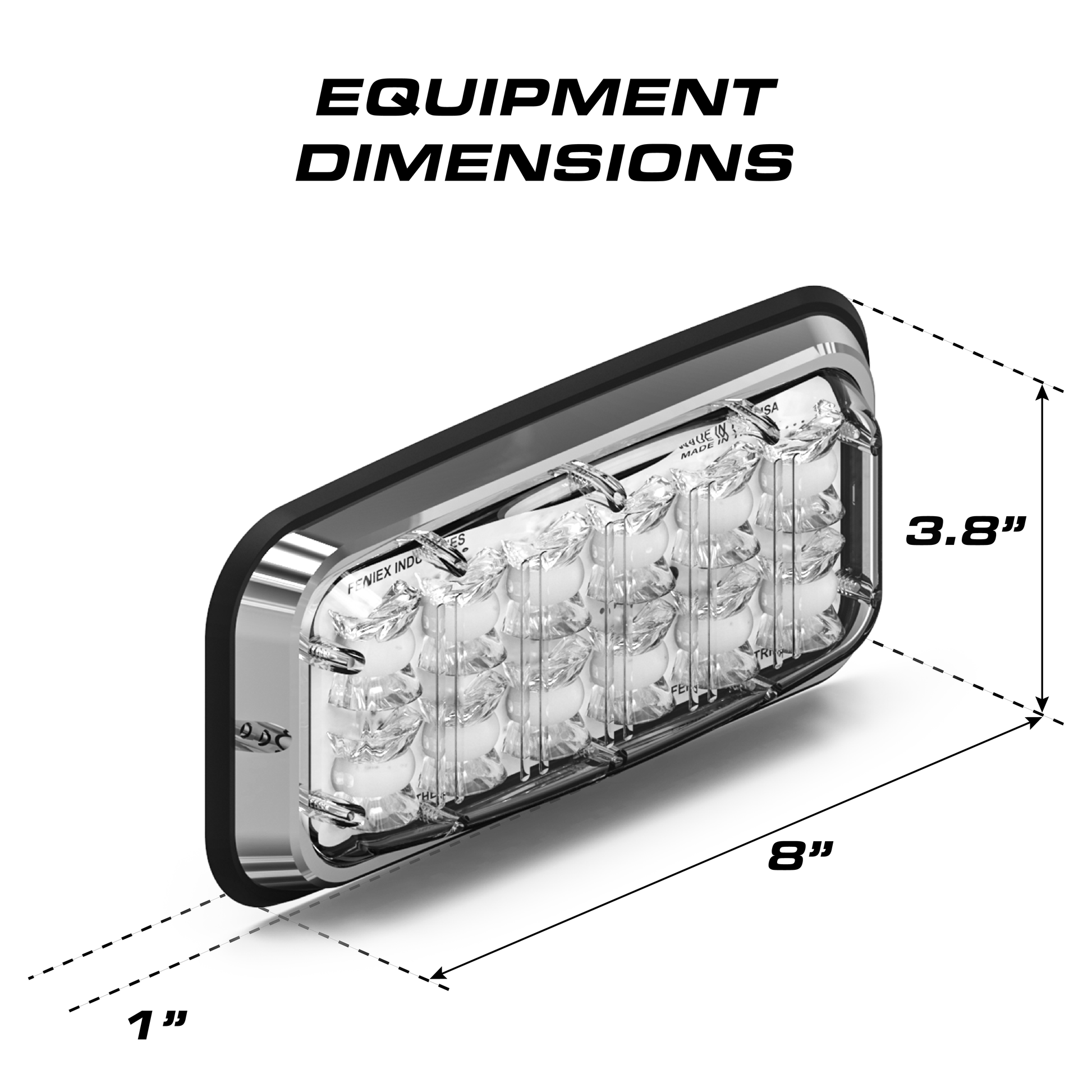 Feniex Brake Tail Turn Lux 6x4