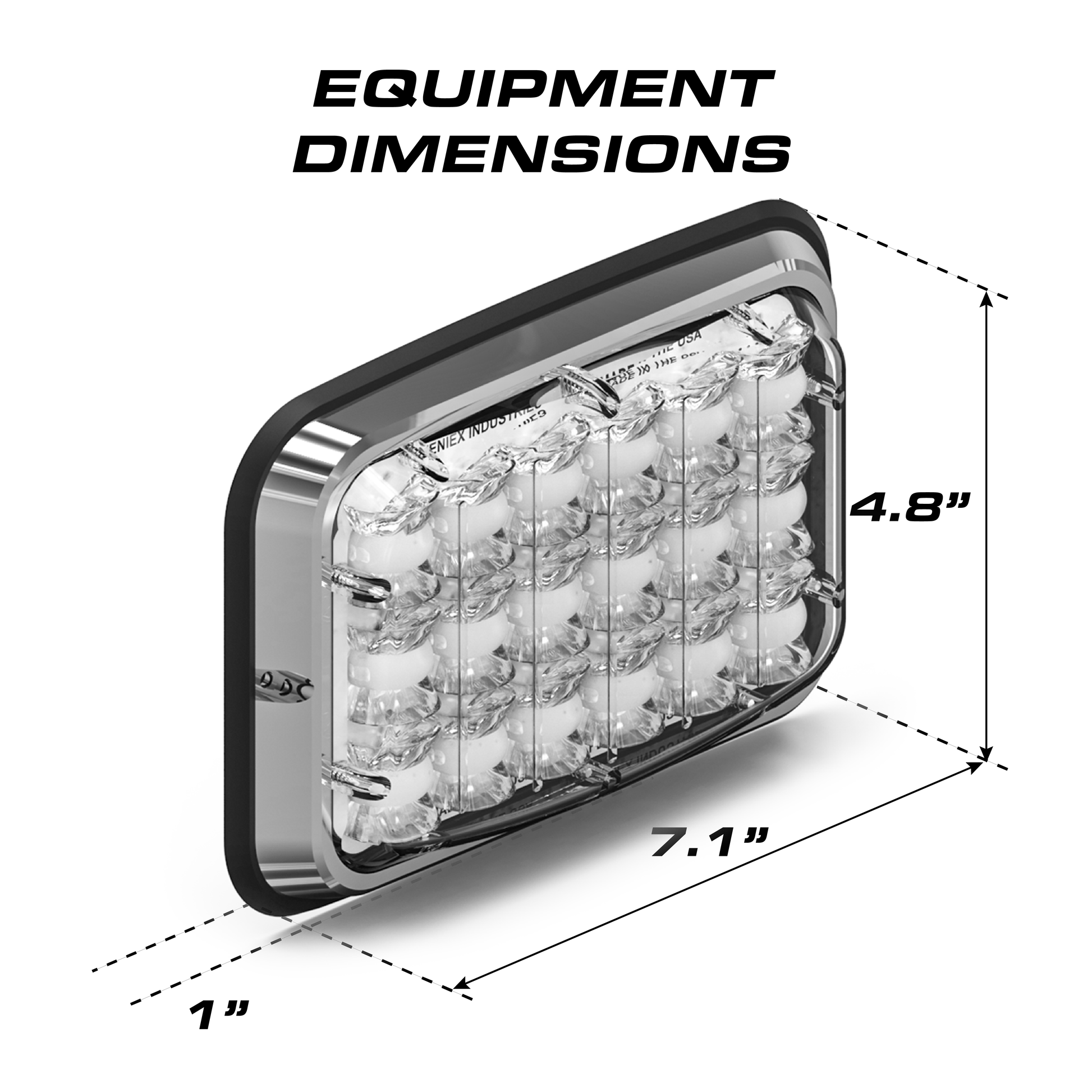 Feniex Brake Tail Turn Lux 6x4