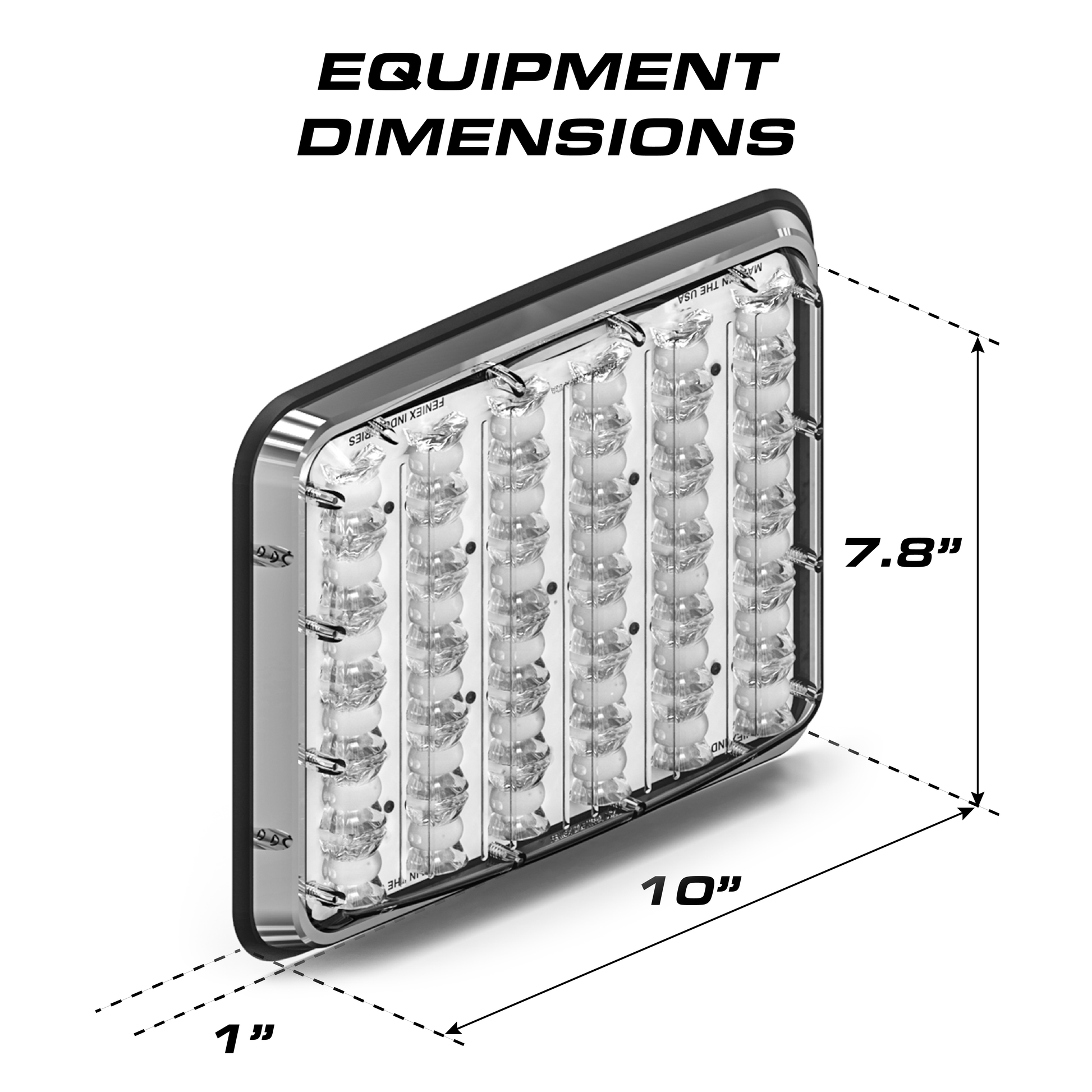 Feniex Brake Tail Turn Lux 6x4