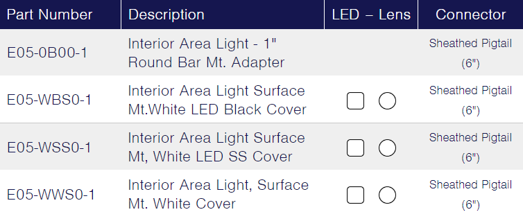 TecNiq E05 : Surface Mount Area Light