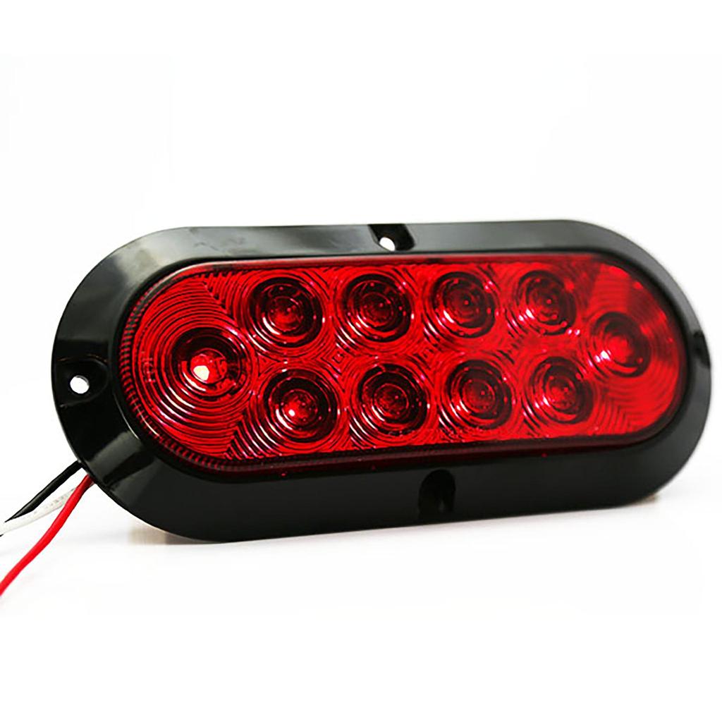 SoundOff 6 LED Replacement Inboard Stop/Tail/Turn Module for Exterior Lightbar, 10-16v - Single Color Red LEDs