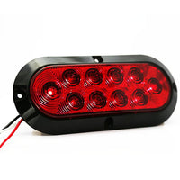SoundOff 6 LED Replacement Inboard Stop/Tail/Turn Module for Exterior Lightbar, 10-16v - Single Color Red LEDs