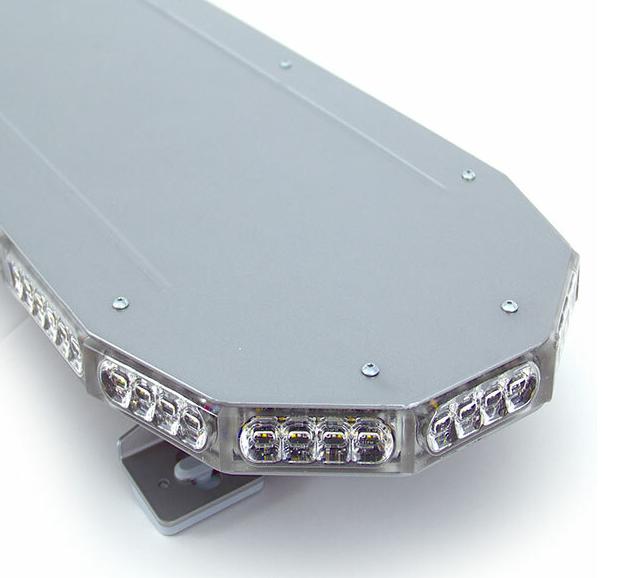 SoundOff 18 LED 6" Inboard Module for mpower® Exterior Lightbar, Stealth Lens