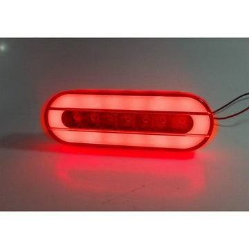 SoundOff 6 LED Replacement Inboard Warning Module for nROADS® Mini or Mid-Size Lightbars, 9-32v, SAE J845 Class 1