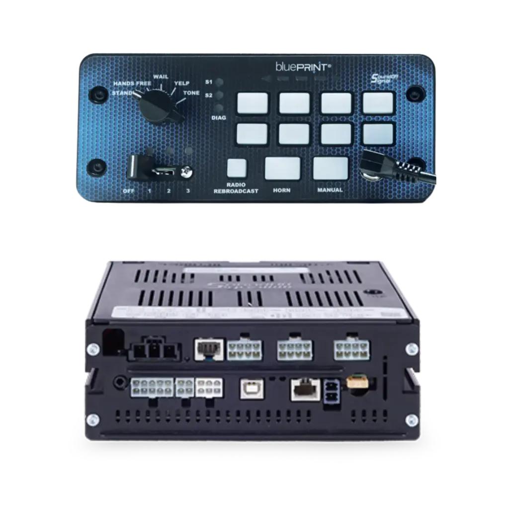 SoundOff bluePRINT® 500 Series with Link Repeater Module with adapter